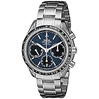 Omega Men's 32630405003001 Speed Master Analog Display Automatic Self-Wind Silver-Tone Watch