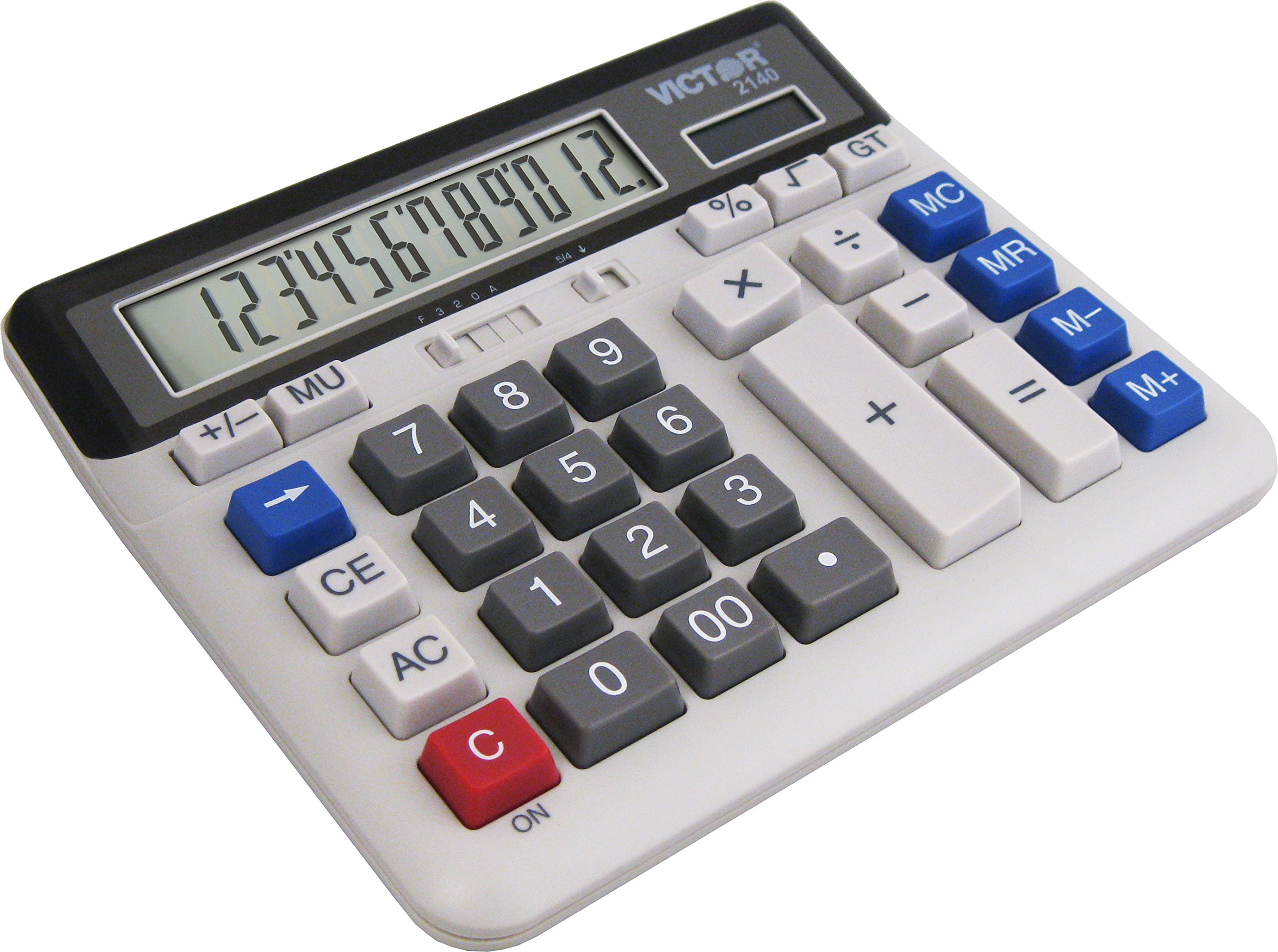 Victor 2140 Desktop Business Calculator, 12-Digit LCD