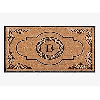 PT6001-B doormat First Impression Hand Crafted, 36 in. X 72 in, Monogram B