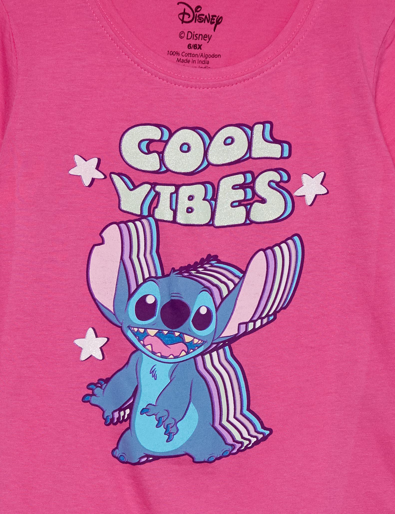 Disney Girls Lilo & Stitch T-Shirt-Toddler & Girls 4-16