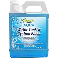 STAR BRITE Aqua Water Tank & System Flush - Deep Cleans & Deodorizes Fresh Water Tanks & Entire Drinking Water System - Ideal for Boats & RVs Coming Out of Storage 128 Ounce Gallon (032300)