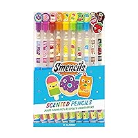 Smencils - Scented Graphite HB #2 Pencils made from Recycled Newspapers, 10 Count, Gifts for Kids, School Supplies