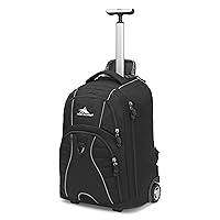 Freewheel Wheeled Laptop Backpack, Black, One Size