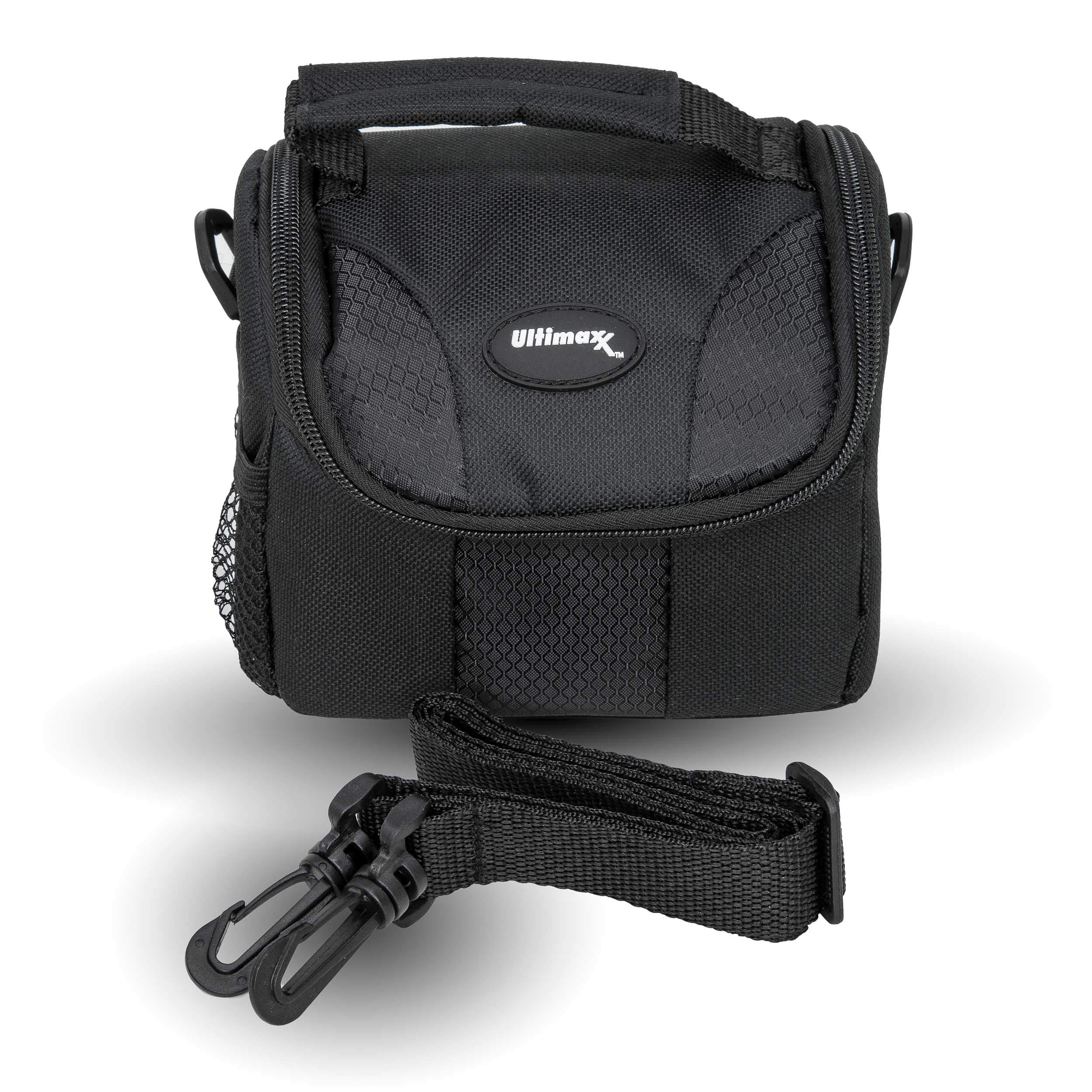 Ultimaxx Small Carrying Case/Gadget Bag for Sony,Nikon, Canon, Olympus, Pentax, Panasonic, Samsung, Kodak & Many More Cameras & Camcorders