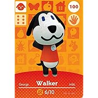 Animal Crossing Happy Home Designer Amiibo Card Walker 100/100