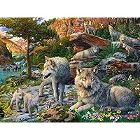 Ravensburger Wolf Wilderness 1500 Piece Jigsaw Puzzle for Adults - 16598 - Every Piece is Unique, Softclick Technology Means Pieces Fit Together Perfectly, 32 x 24 inches (80 x 60 cm) When Complete.