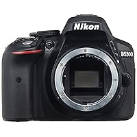 Nikon D5300 24.2 MP CMOS Digital SLR Camera with Built-in Wi-Fi and GPS Body Only (Black) - International Version (No Warranty)