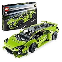 LEGO Technic Lamborghini Huracán Tecnica Toy Car Model Kit, Racing Car Construction Kit for Children, Boys, Girls and Motorsport Fans, Collectable Car Gift 42161
