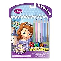 National Design Disney Sofia The First Color and Carry Sticker Activity Set