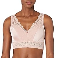 Rhonda Shear Women's Pin Up Leisure Bra with Removable Pads