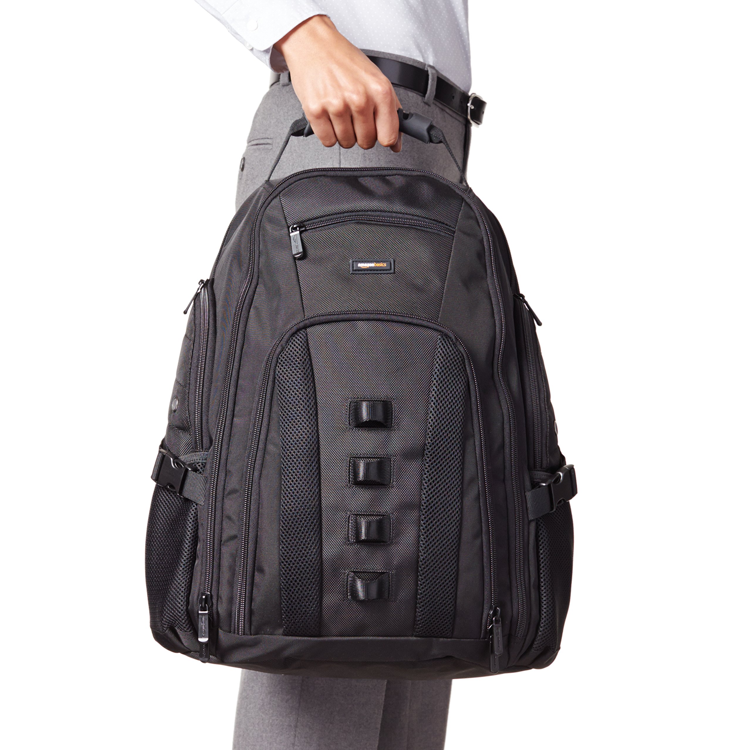 Amazon Basics Adventure Laptop Backpack - Fits Up to 17-Inch Laptops
