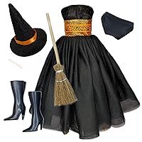 Halloween Witch Fashion Pack Clothes Dress Set for 11.5