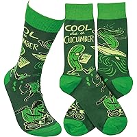 Primitives by Kathy Socks - Cool As A Cucumber, Unisex, One Size, LOL Collection