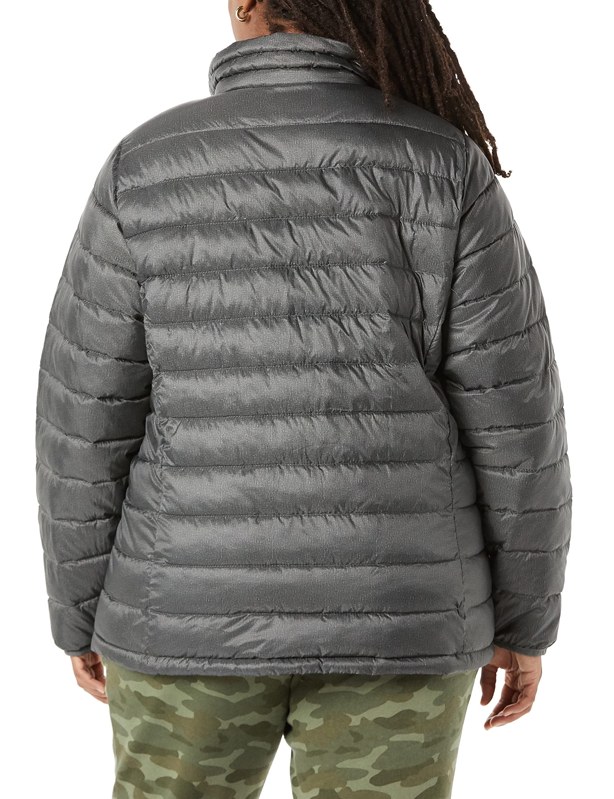 Amazon Essentials Women's Lightweight Long-Sleeve Water-Resistant Puffer Jacket (Available in Plus Size)