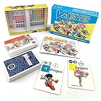 : Valence Card Game- Advanced Chemistry + Simple Rules + Ninjas! Teach Kids How Molecules Form and Chemicals Interact!