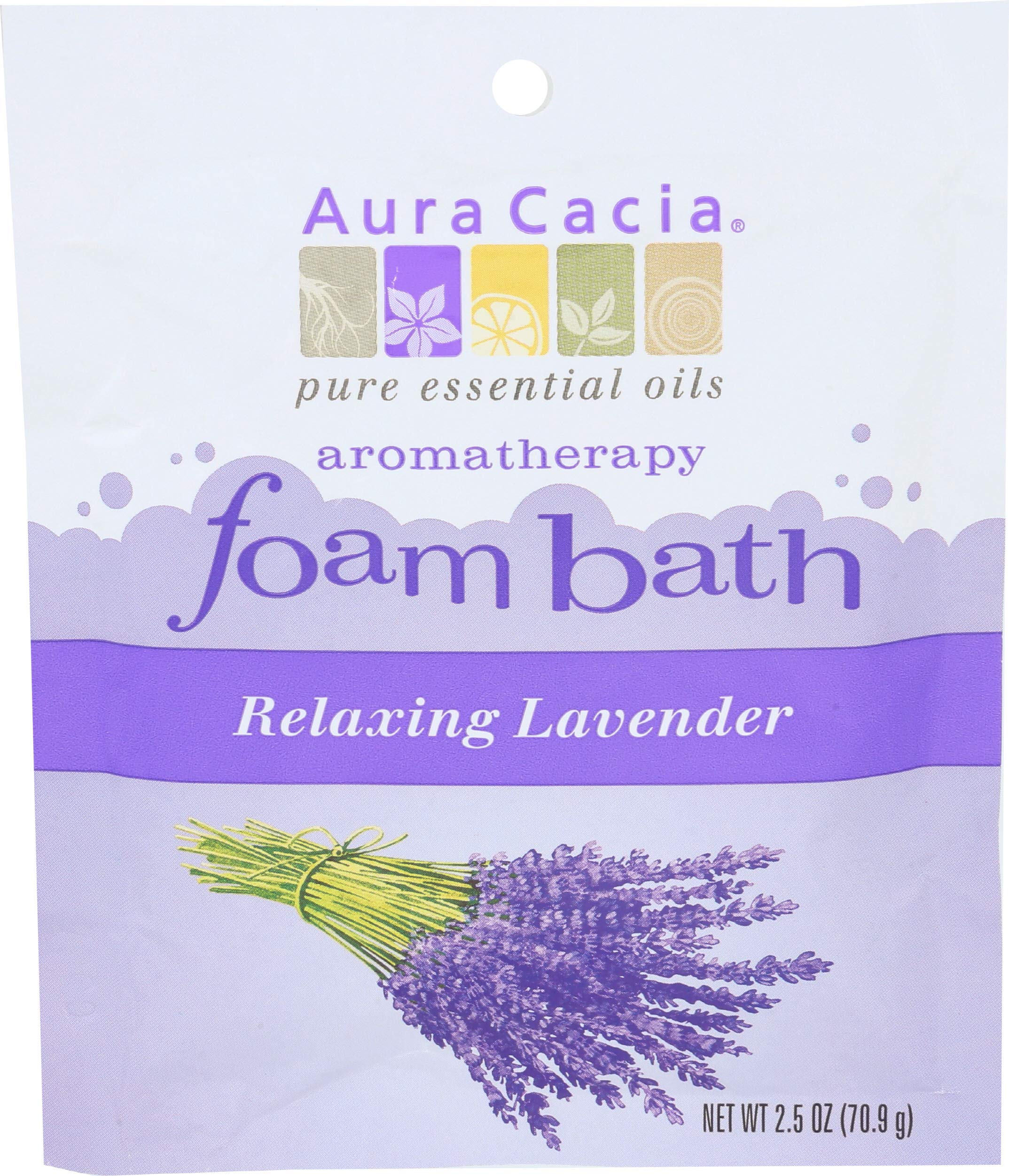 Aura Cacia, Foam Bath Lavender, 2.5 Ounce