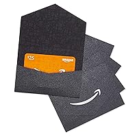 Amazon.com $25 Gift Card in a Black and Silver Mini Envelope - Pack of 5