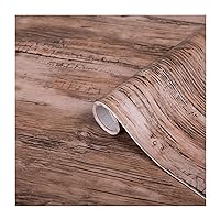 d-c-fix Peel and Stick Contact Paper Rustic Wood Grain Self-Adhesive Film Waterproof & Removable Wallpaper Decorative Vinyl for Kitchen, Countertops, Cabinets 17.7