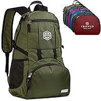 Travel Backpack- Packable lightweight daypack for hiking, gym, and airplane