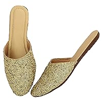 Indian Bollywood Style Flats/Sandle for Women and Girls/Handmade Soft Item