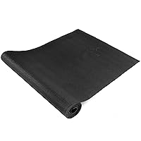 Classic Yoga Mat 1/8” (3mm) Thick, Extra Long 72-Inch Lightweight Fitness Mat with Non-Slip Grip for Yoga, Pilates, Exercise