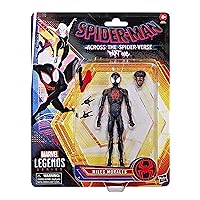 Marvel Legends Series Spider-Man: Across The Spider-Verse Miles Morales 6-inch Action Figure Toy, 3 Accessories