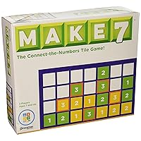 Make 7 - The Connect-The-Numbers Tile Game by Pressman Multi Color, 5