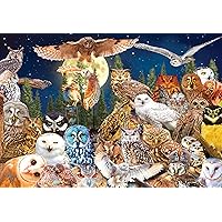 Cra-Z-Art - RoseArt - Kodak Premium - Night Owls - 1500 Piece Jigsaw Puzzle