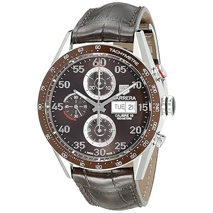 TAG Heuer Men's CV2A12.FC6236 Carrera Day Date Automatic Chronograph Watch