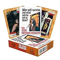 AQUARIUS Texas Chainsaw Massacre Playing Cards - Poker Size Deck of Cards for Your Favorite Card Games - Officially Licensed TTCM Merchandise & Collectibles