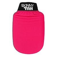 Skinny Tan Exfoliating Mitt - Dual Sided for Different Levels of Exfoliation - Easily Removes Old Tan and Preps Skin - Leaves You Smooth and Soft - Long-Lasting and Machine Washable - 1 pc