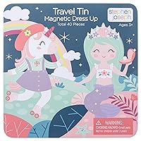 Travel Tin Magnetic Dress Up, Bunny and Cat Small
