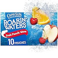 Capri Sun Roarin' Waters Fruit Punch Ready-to-Drink Juice (10 Pouches)