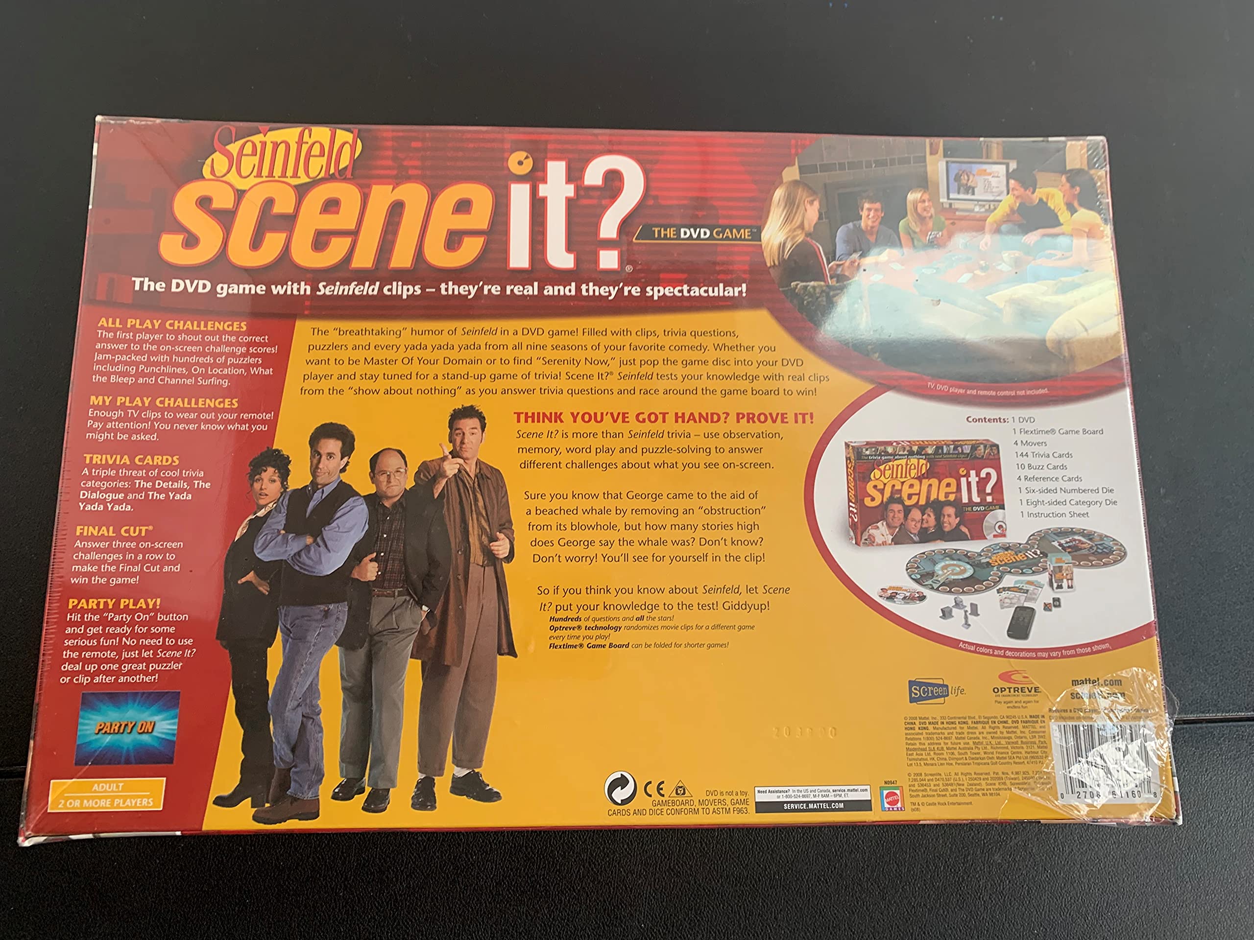 Mattel Scene It? DVD Game - Seinfeld Edition