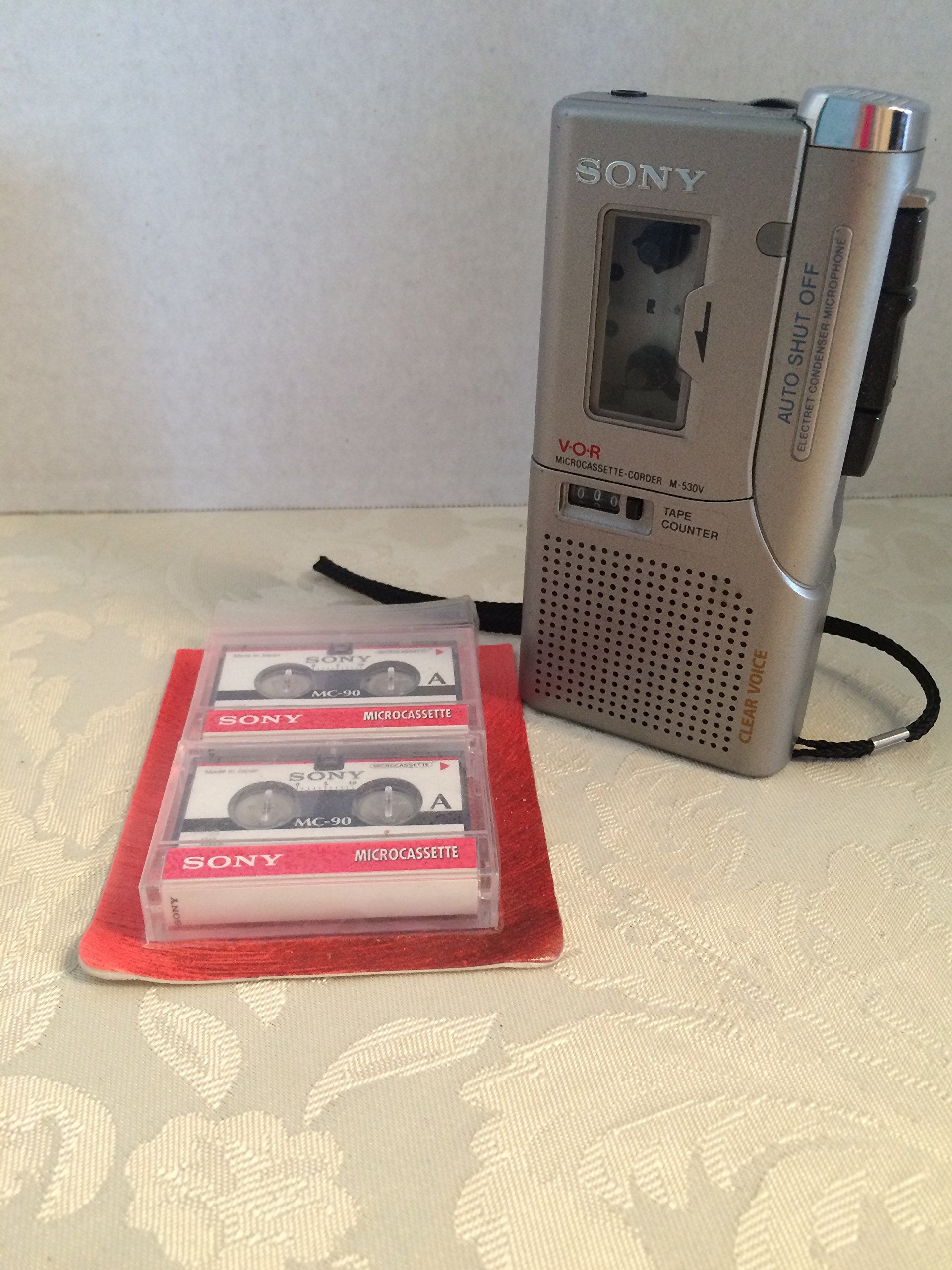 Sony Microcassette-recorder M-530v VOR Clear Voice