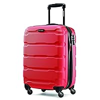 Samsonite Omni PC Hardside Expandable Luggage with Spinner Wheels, Carry-On 20-Inch, Red