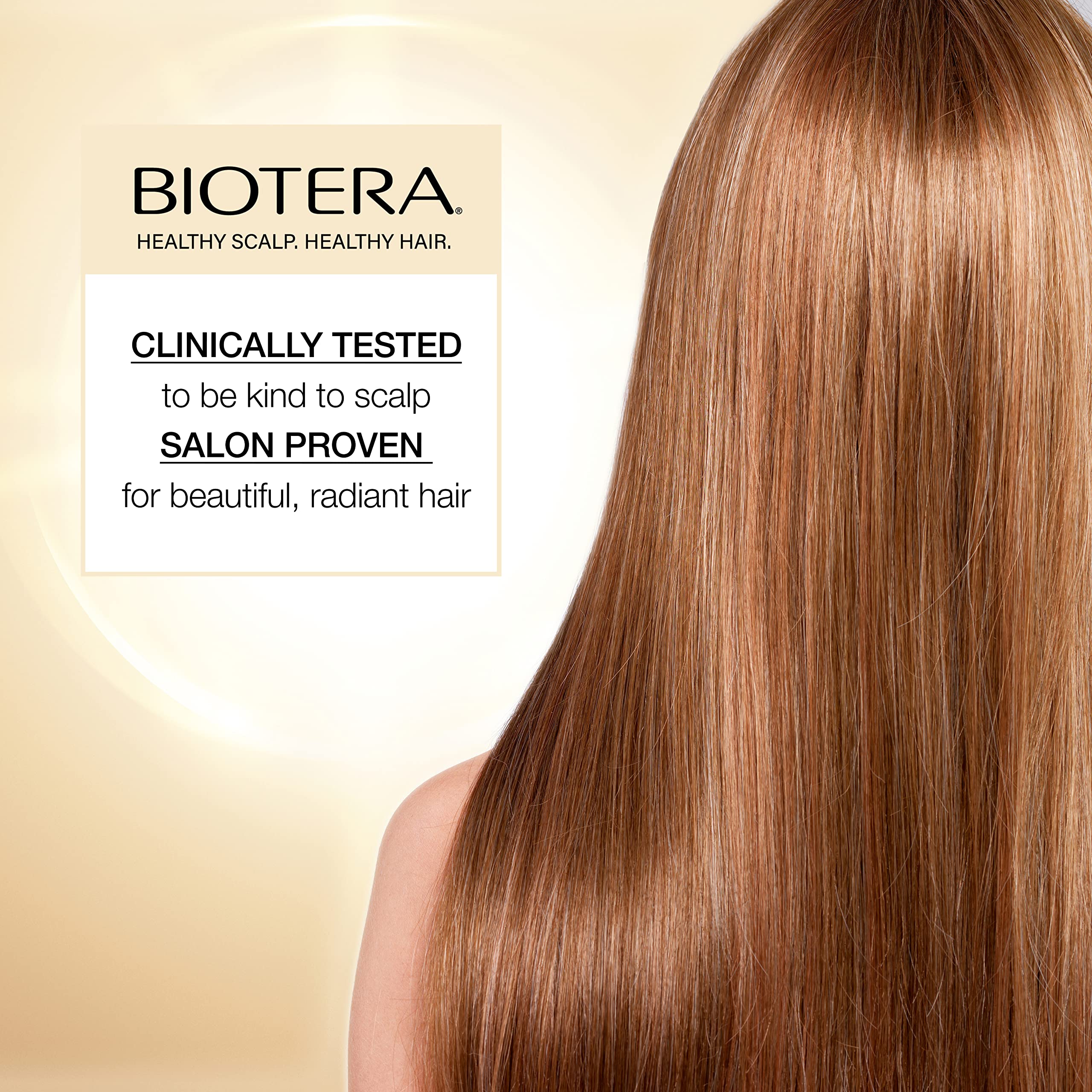 BIOTERA Ultra Thick & Full Sheer Volume Shampoo and Conditioner | Fine or Limp Hair | Microbiome Friendly | Vegan & Cruelty Free | Paraben Free | Color-Safe