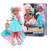 Hairmazing Prom Perfect Fashion Dolls, Willow, Pink and Green Hair, Kids Toys for Ages 3 Up by Just Play