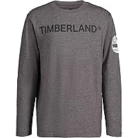 Timberland Boys' Long Sleeve Crew Neck T-Shirt