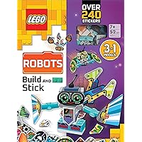 LEGO® Books. Build and Stick: Robots: Activity Book with 200+ Stickers, Exclusive Models, and Awesome Activities to Inspire Imagination and Creativity! LEGO® Books. Build and Stick: Robots: Activity Book with 200+ Stickers, Exclusive Models, and Awesome Activities to Inspire Imagination and Creativity! Hardcover
