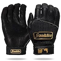 Franklin Sports MLB Baseball Batting Gloves - Pro Classic Batting Gloves for Baseball + Softball - Adult Men's + Youth Batting Glove Pairs