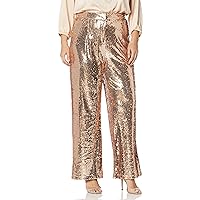 City Chic Plus Size Pant Kendall in Gold, Size 18