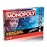 Social Family Board Game Monopoly Hendrix The Collector's Edition