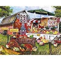 Ceaco - Fresh Country Produce - 1000 Larger Sized Piece Jigsaw Puzzle