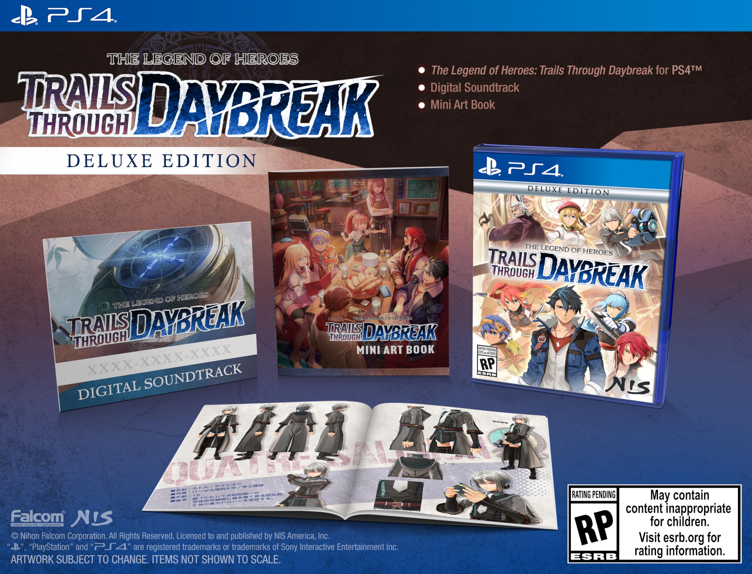 The Legend of Heroes: Trails through Daybreak: Deluxe Edition - PlayStation 4