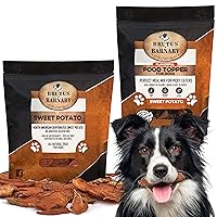 BRUTUS & BARNABY Sweet Potato - Kibble Topper and Dehydrated Slices
