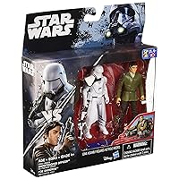 STAR WARS The Force Awakens Poe Dameron & First Order Snowtrooper Deluxe Pack