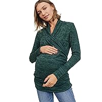 Women's Long Sleeve Maternity Sweater Top