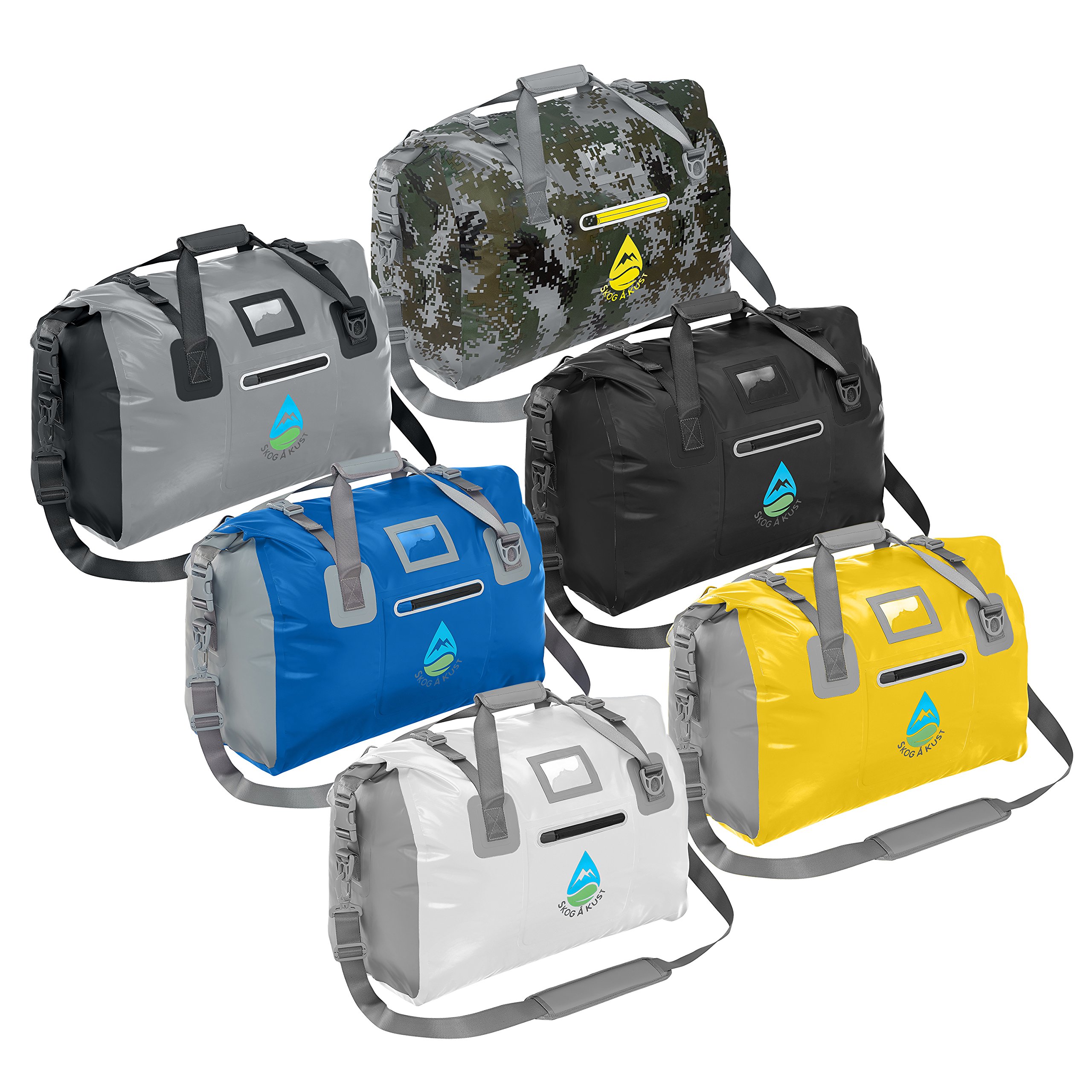 Skog Å Kust DuffelSåk Waterproof Duffle Dry Bags