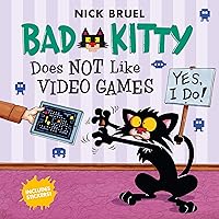 Bad Kitty Does Not Like Video Games: Includes Stickers Bad Kitty Does Not Like Video Games: Includes Stickers Paperback Kindle Library Binding